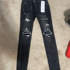 Amiri grey MX1 size 30